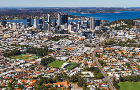 Aerial Image of WEST PERTH