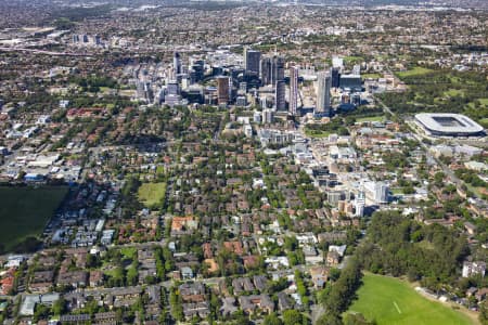 Aerial Image of NORTH PARRAMATTA