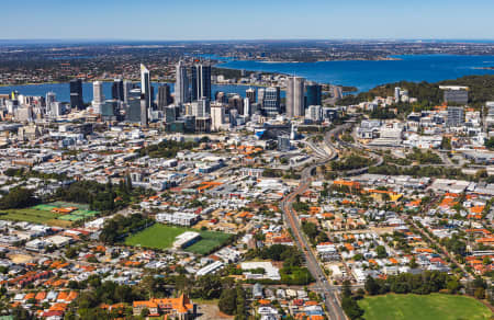 Aerial Image of WEST PERTH
