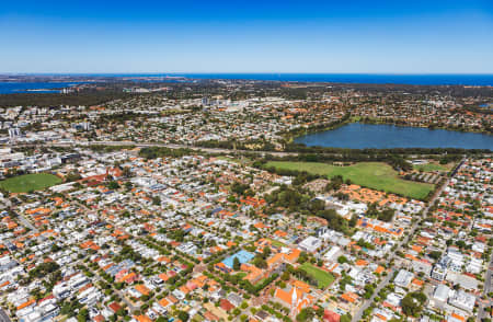 Aerial Image of LEEDERVILLE