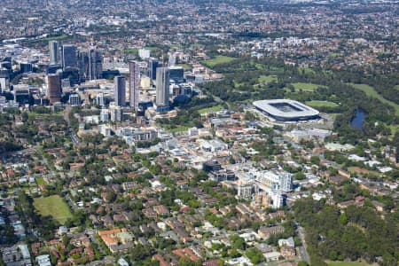 Aerial Image of NORTH PARRAMATTA