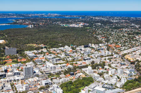 Aerial Image of WEST PERTH