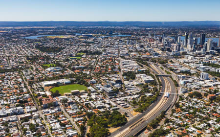 Aerial Image of Leederville