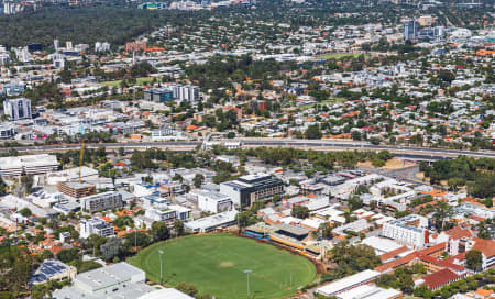 Aerial Image of LEEDERVILLE