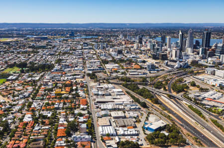 Aerial Image of WEST PERTH