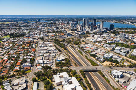 Aerial Image of WEST PERTH