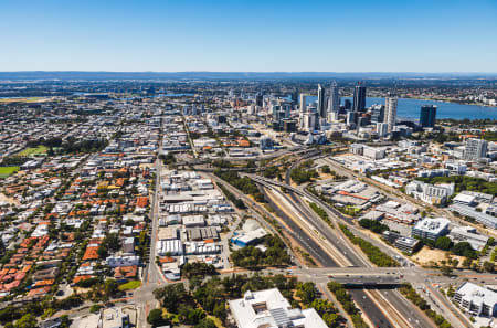Aerial Image of WEST PERTH