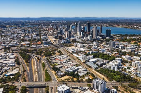 Aerial Image of WEST PERTH