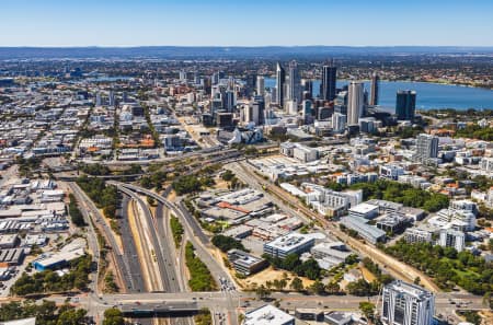 Aerial Image of WEST PERTH