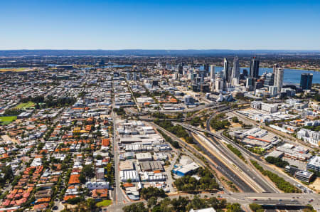 Aerial Image of WEST PERTH