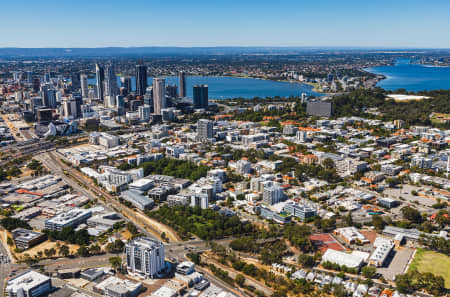Aerial Image of WEST PERTH