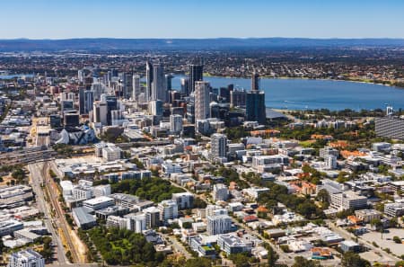 Aerial Image of WEST PERTH