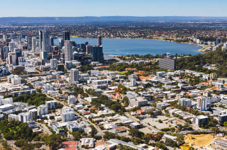 Aerial Image of WEST PERTH