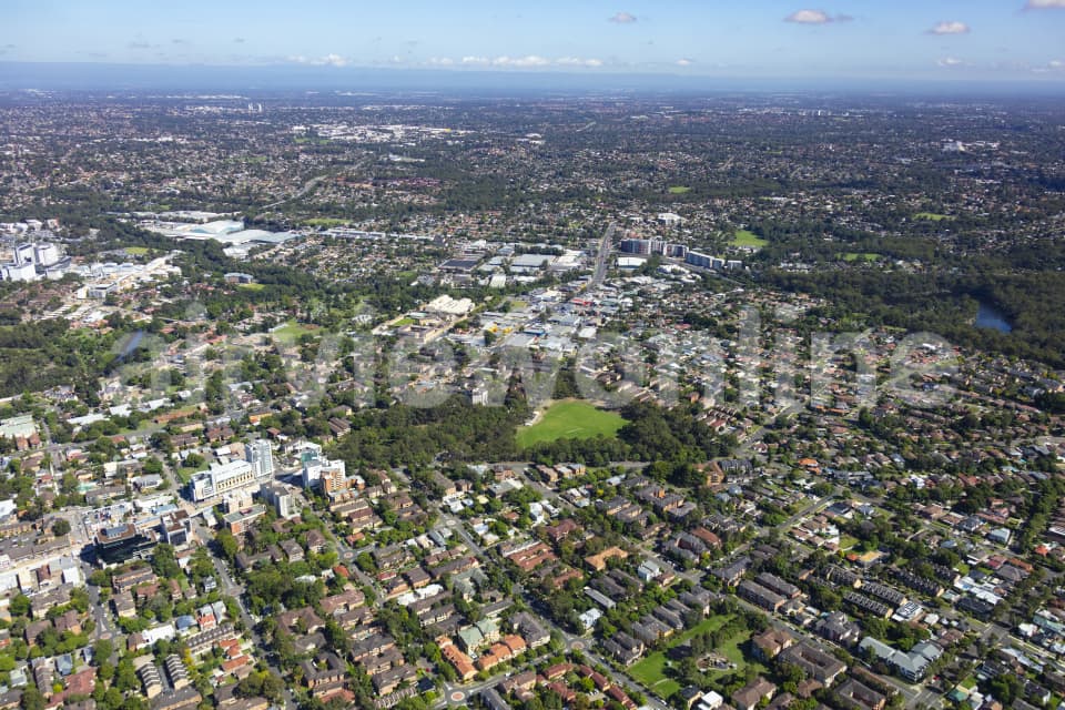 Aerial Image of North Parramatta