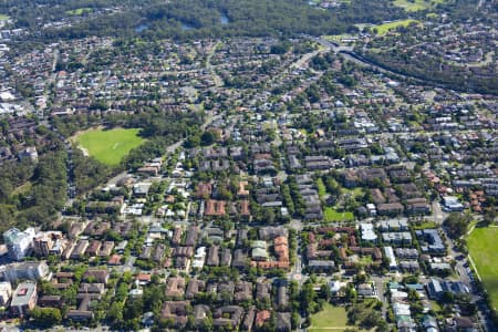 Aerial Image of NORTH PARRAMATTA