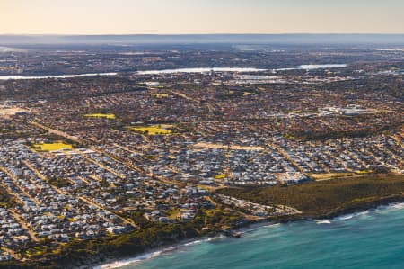 Aerial Image of BURNS BEACH