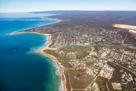 Aerial Image of ANGLESEA