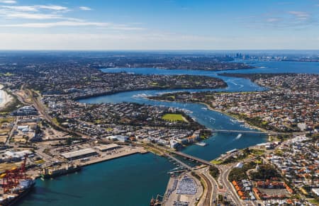 Aerial Image of NORTH FREMANTLE