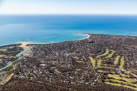 Aerial Image of ANGLESEA