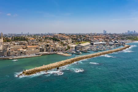Aerial Image of JAFFA PORT