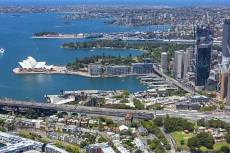 Aerial Image of THE ROCKS