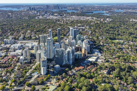 Aerial Image of CHATSWOOD CBD