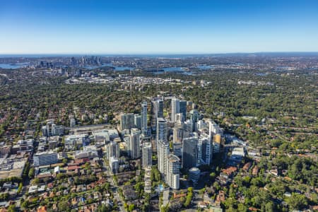 Aerial Image of CHATSWOOD CBD