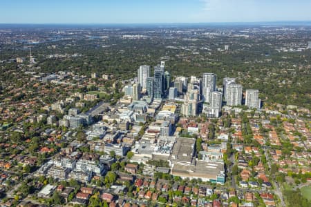 Aerial Image of CHATSWOOD CBD