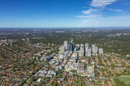 Aerial Image of CHATSWOOD CBD