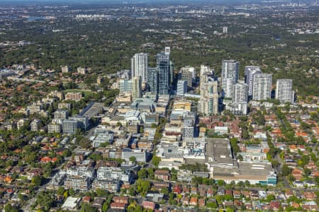 Aerial Image of CHATSWOOD CBD