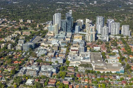 Aerial Image of CHATSWOOD CBD