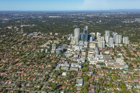 Aerial Image of CHATSWOOD CBD