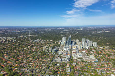 Aerial Image of CHATSWOOD CBD