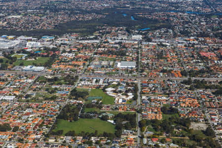 Aerial Image of QUEENS PARK