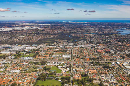 Aerial Image of QUEENS PARK