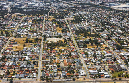 Aerial Image of EAST CANNINGTON