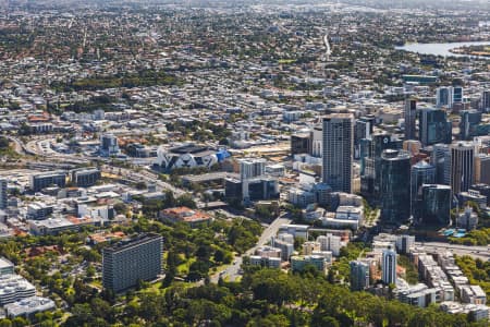 Aerial Image of WEST PERTH