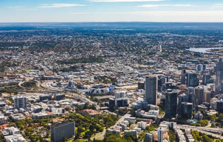 Aerial Image of WEST PERTH