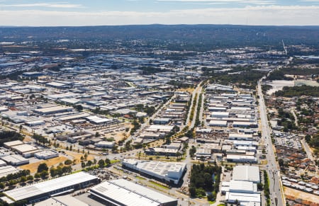 Aerial Image of WELSHPOOL