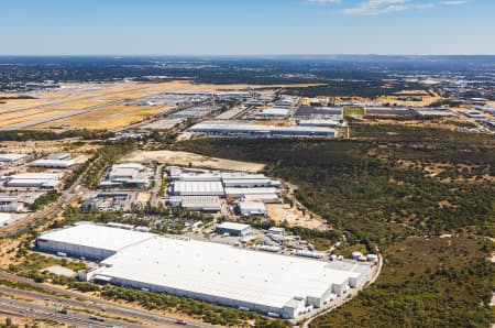 Aerial Image of Perth Airport