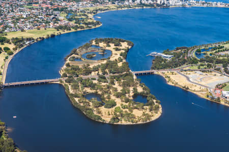 Aerial Image of EAST PERTH
