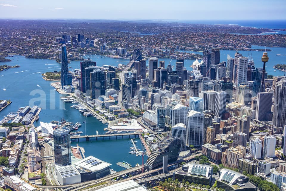 Aerial Image of Sydney Central