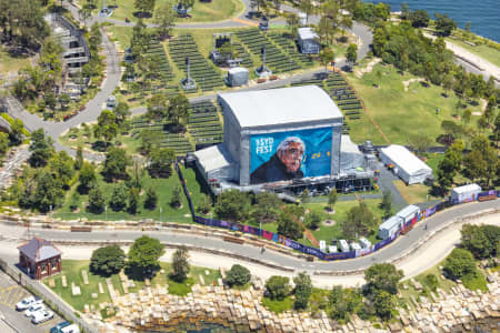 Aerial Image of SYDNEY FEST 2021