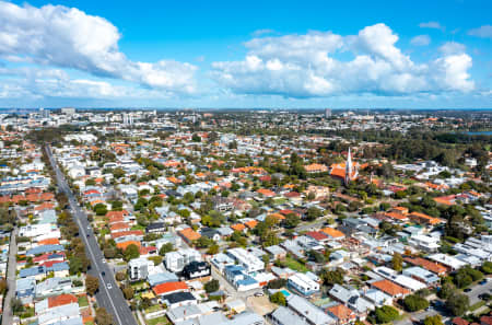 Aerial Image of LEEDERVILLE