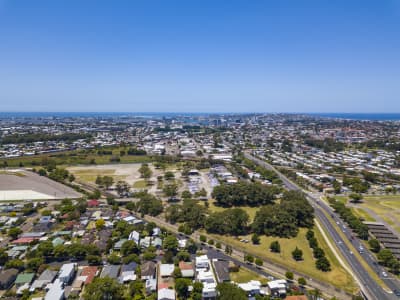 Aerial Image of BROADMEADOW AND HAMILTON NORTH