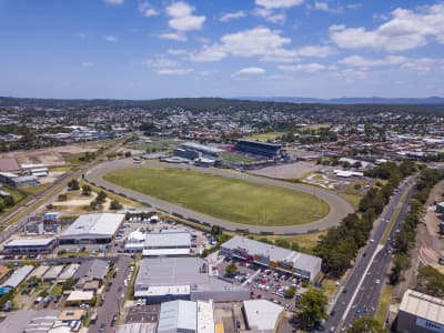 Aerial Image of BROADMEADOW AND HAMILTON NORTH