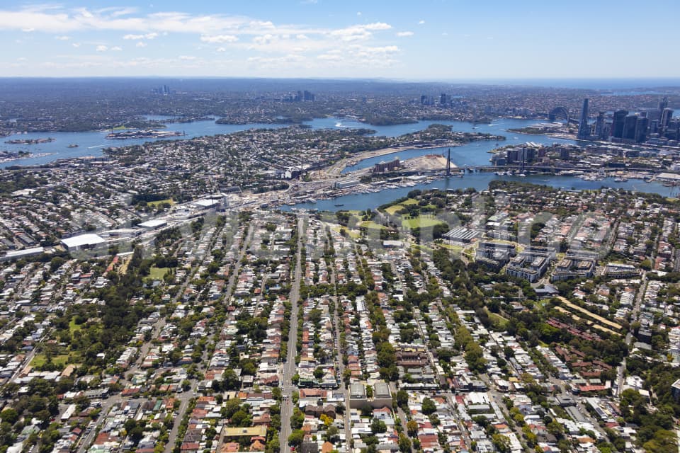 Aerial Image of Annandale