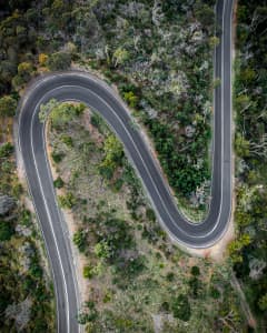 Aerial Image of ARTHURS SEAT