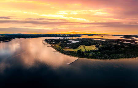 Aerial Image of BOOLE POOLE