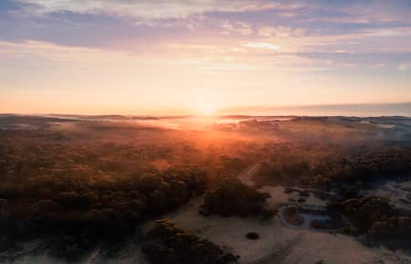 Aerial Image of ARTHURS SEAT